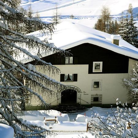 Ferienwohnung Chesa Dominium Bergün Exterior foto
